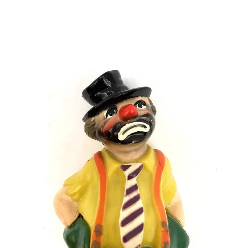 1977 WILTON WOODRIDGE #60515 CLOWN HOBO CAKE PASTRY TOPPER